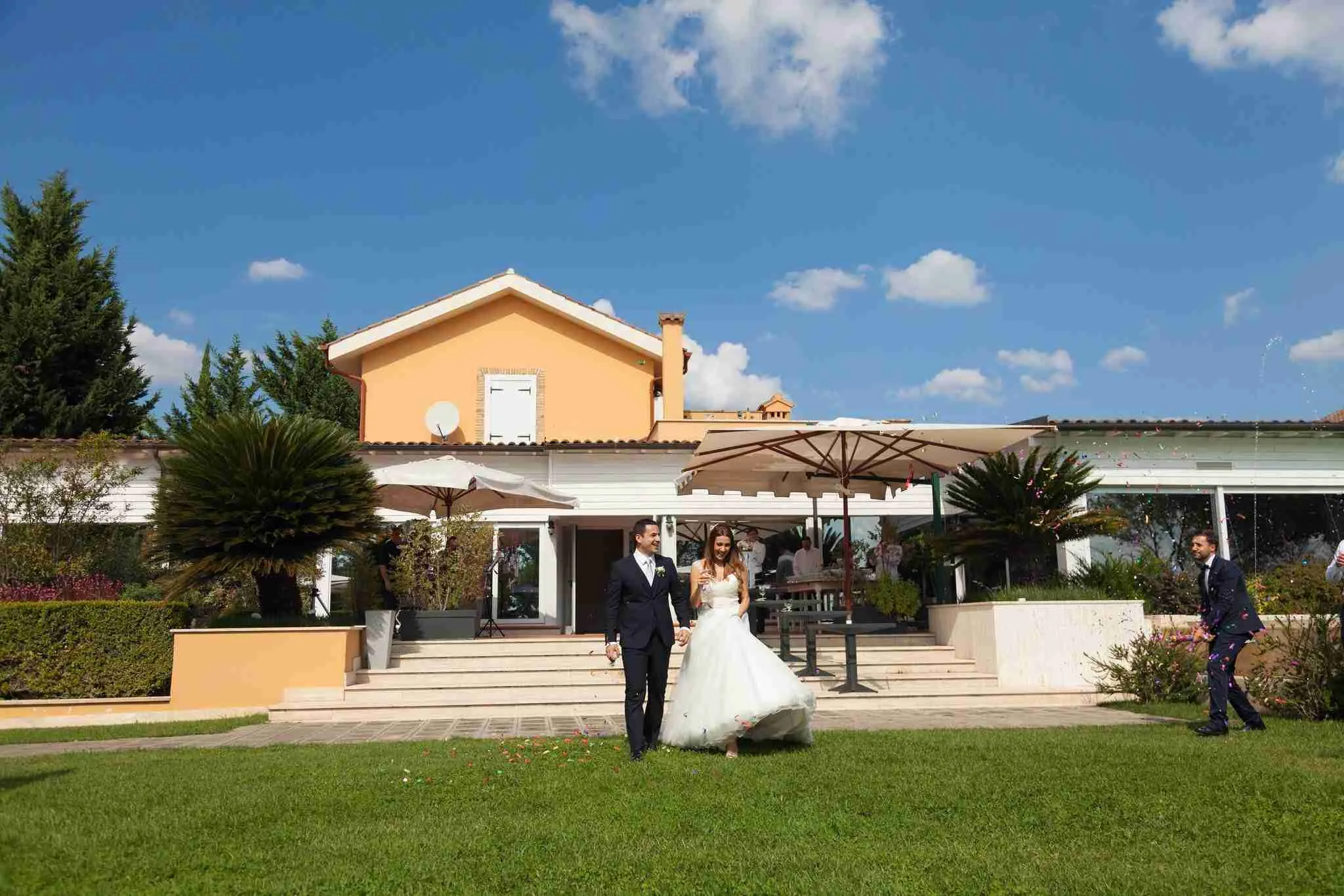 Matrimonio al Casale Realmonte: Esterno, giardino
