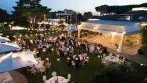 Ricevimento Matrimonio in giardino - Villa Demetra